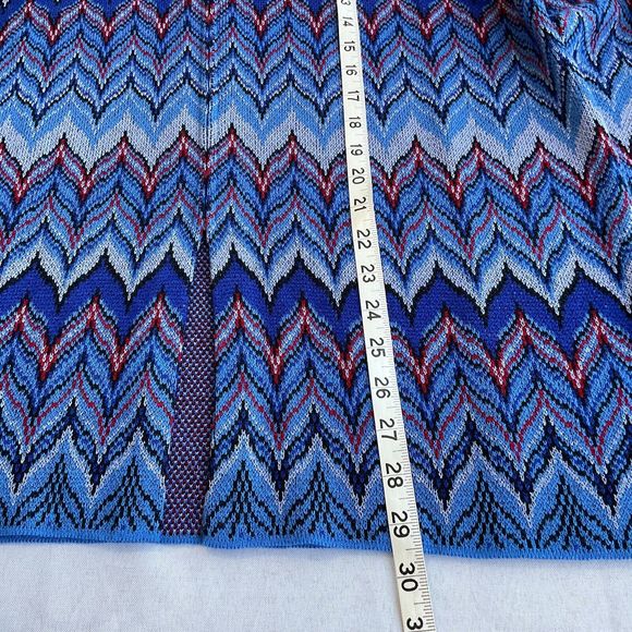 Vintage SAN REMO  Laure Knits Sweater Cardigan Front Zip Women Large Heavy Knit - Picture 7 of 11